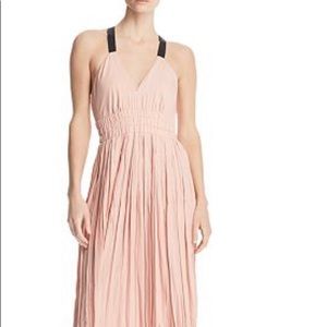 Reiss Frances Shirred Maxi Dress Alice and Olivia
